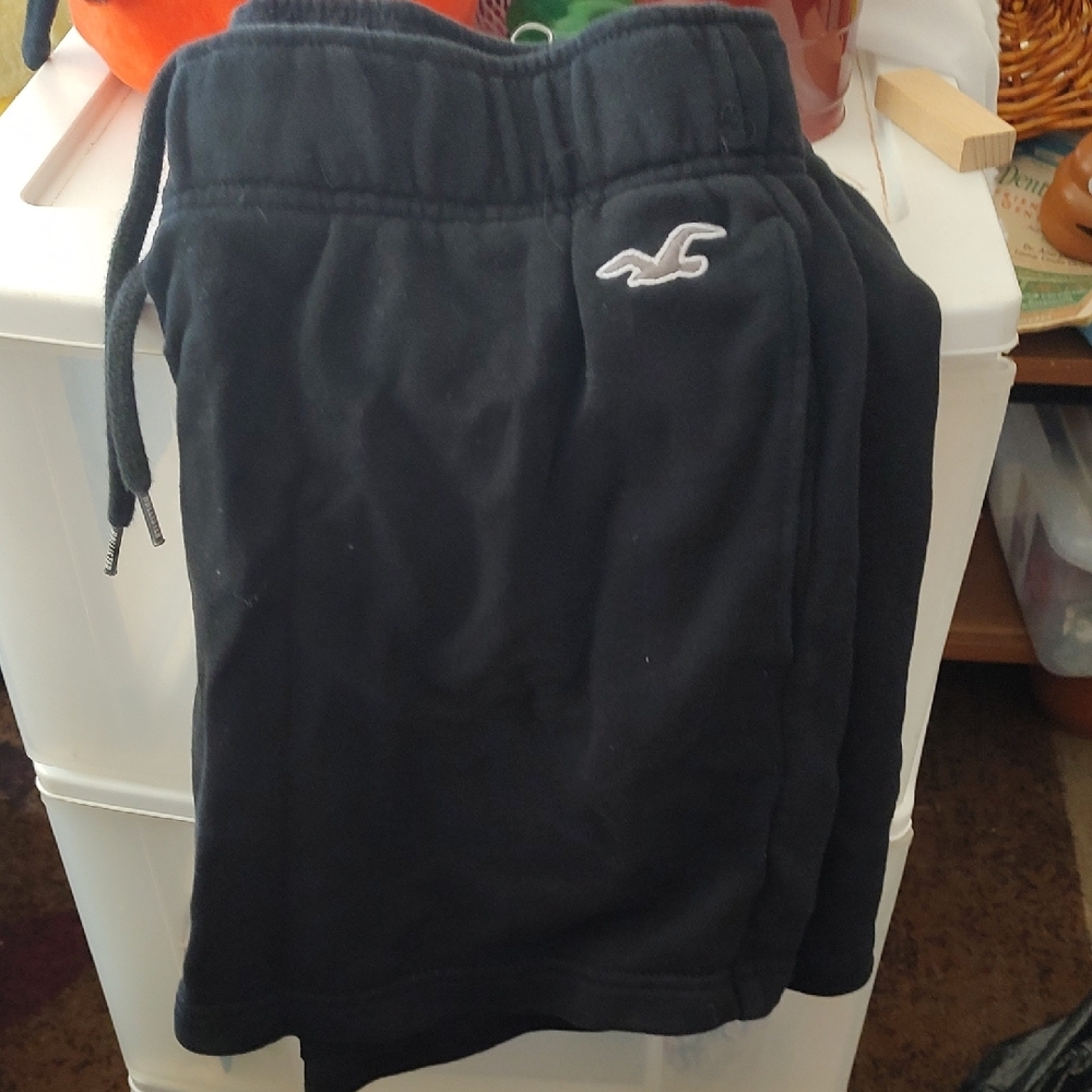 Black Shorts with Logo